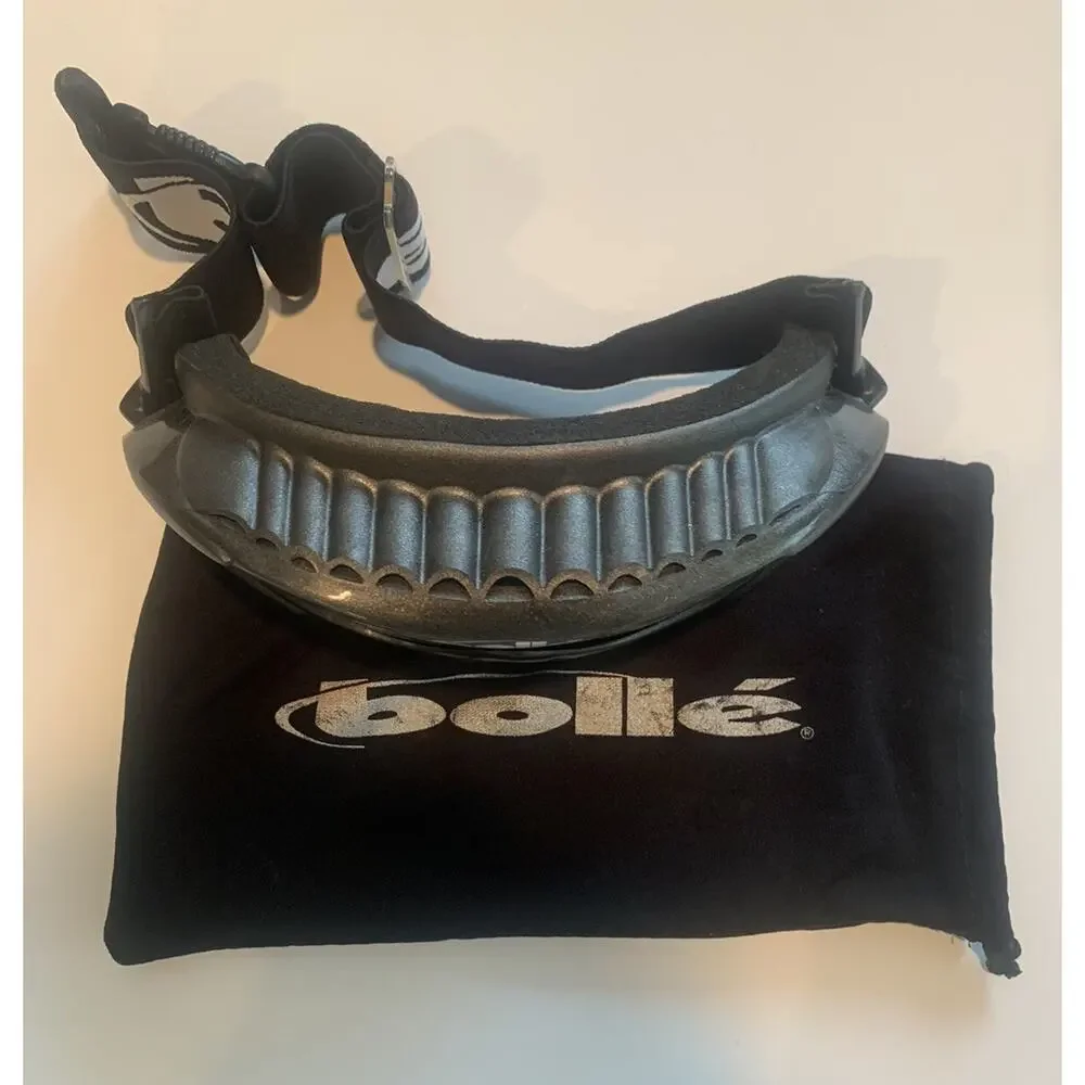 Bolle Equalizer Unisex Ski Goggles, Carbon Gray, Krait Citrus Lens.  NWT